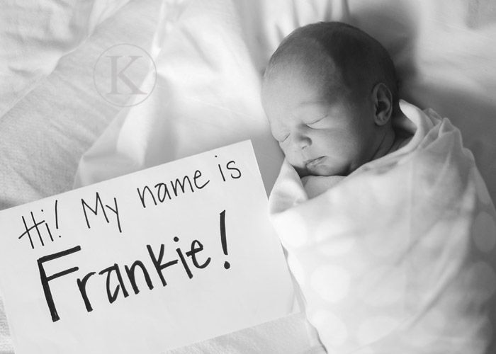 I want to do this for my next baby – in the hospital to announce on FB! Love it!