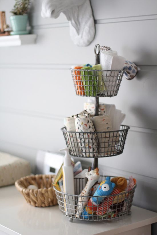 Lots of great changing table and  baby room ideas