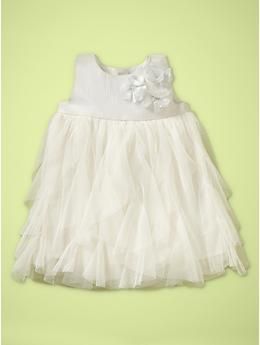 nice tulle dress for baby, would be so cute in spring-y colors for easter