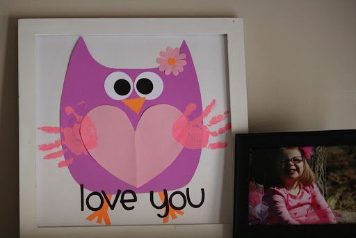 owl valentine craft