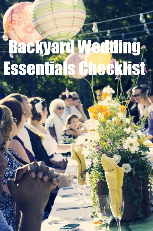 The Backyard Wedding: At-Home Weddings Are Beautiful, but Not Easy | Intimate We