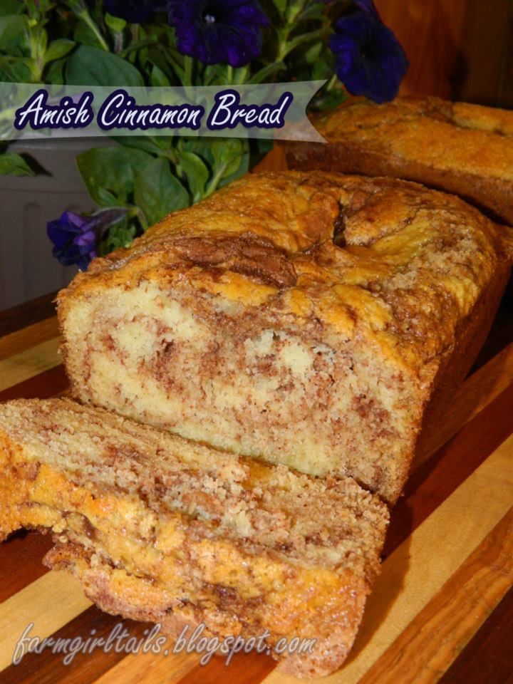 Farm Girl Tails: Amish Cinnamon Bread — Made this. It was easy and delicious. I