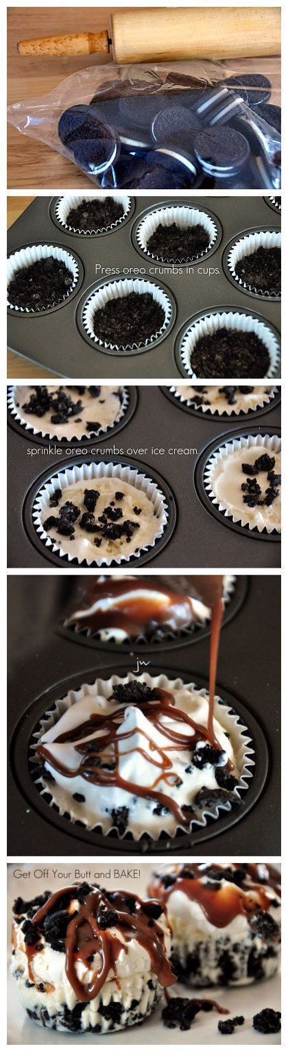 Hot fudge oreo cupcakes – Love with recipe