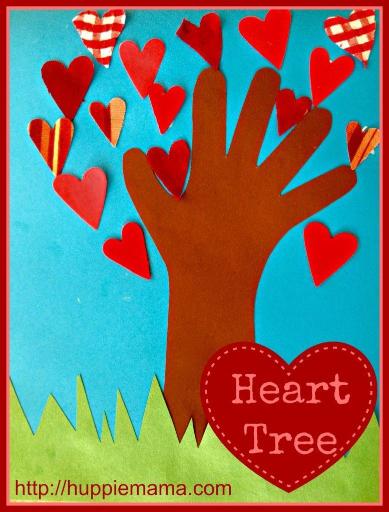 Valentines Day Craft: Heart Tree