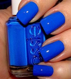 1) I  the shape of these nails  2) The brightness neon color  3) & The fact its