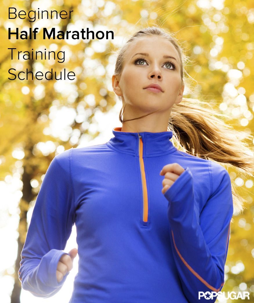 16-Week Beginner Half Marathon Training Schedule…I kinda wanna try something l