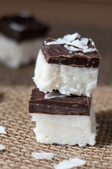 All the benefits of Coconut oil in a tasty little bar!  Chocolate Covered Coconu