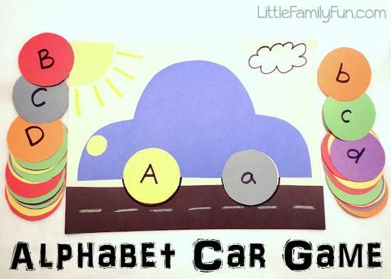 Alphabet Game Preschool Lesson Plan
