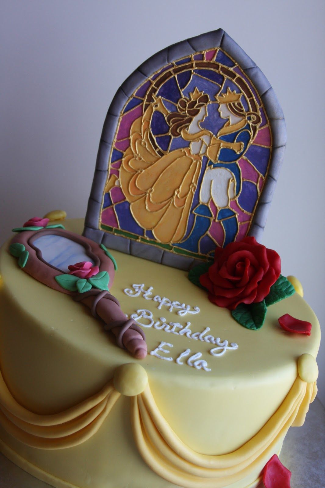Beauty and the Beast cake. @Laura Bankin Im putting in my cake order for my next