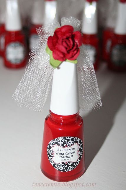 bridal shower gift idea…do it in your wedding colors so your bridesmaids can a