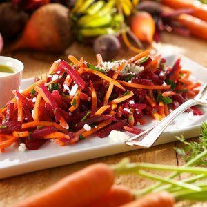 Carrot Beet Salad- gonna give beets another try.