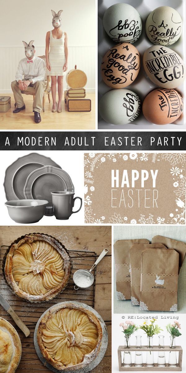 Cool Ideas for a Modern Adult Easter Party