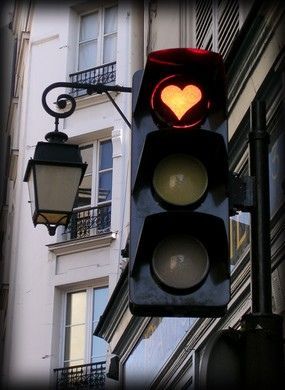 French heart-stopping ,Traffic lights,Paris