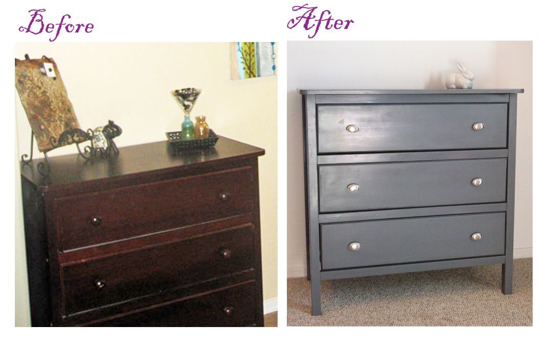 grey furniture bedroom | … refinishing furniture scare you off, its WORTH the