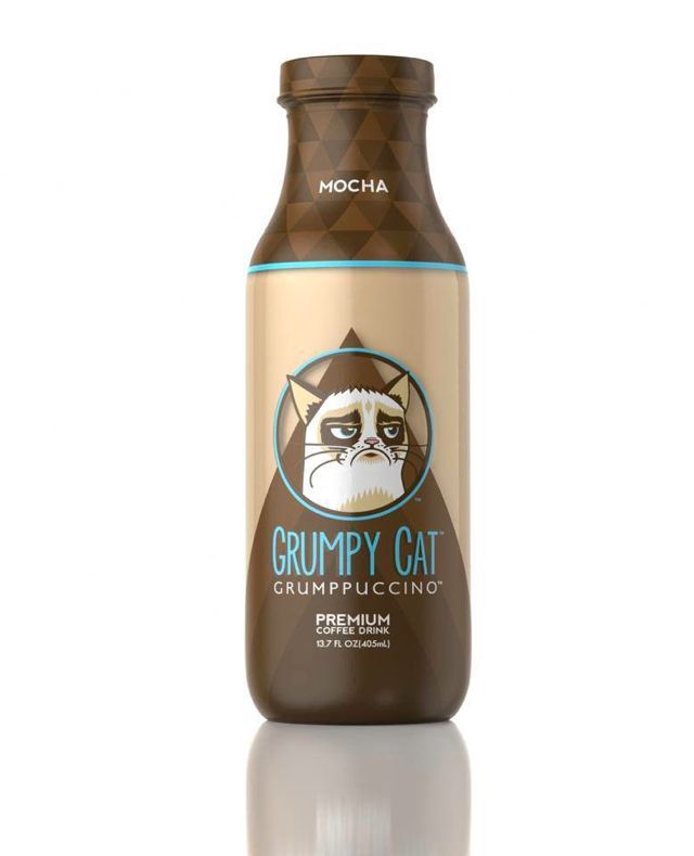Grumpy Cat Grumppuccino Bottled Coffee Drink Announced