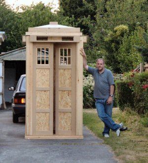 How to build your own Tardis. Dont know if I could actually do this, but at leas