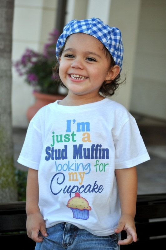 Im just a Stud Muffin looking for my Cupcake – Funny Baby Onesie or Toddler Shir
