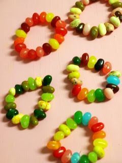 Jelly Bean Bracelet — wonder how sticky it is to wear and if it lasts for years