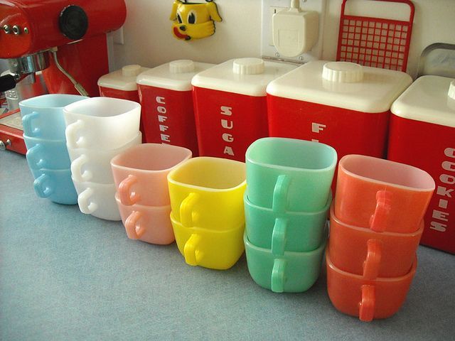 Lipton soup mugs. Because I need another vintage kitchen item to collect.