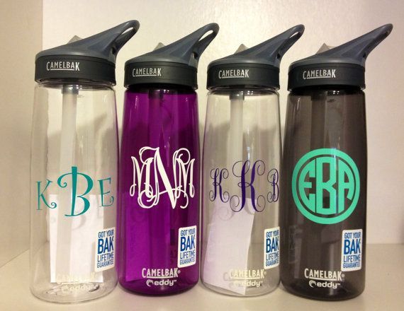 LOWEST PRICE on ETSY Monogrammed Personalized Camelbak Water Bottle. Perfect Gif