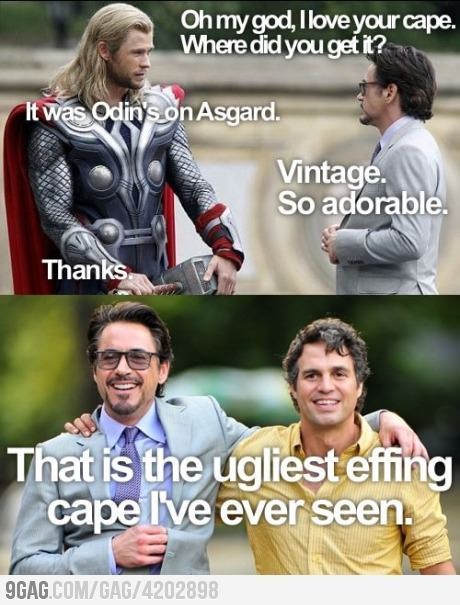 MEAN GIRLS & AVENGERS. This made me giggle.