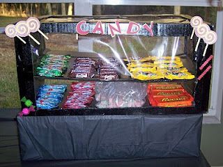 movie-night  Candy Concession Stand  Build your own candy concession stand out o