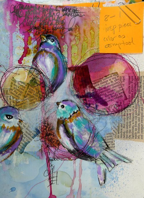 One of my faves from Art Journal Freedom…
