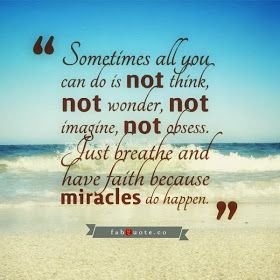 Positive Quotes For Life: Miracles do happen