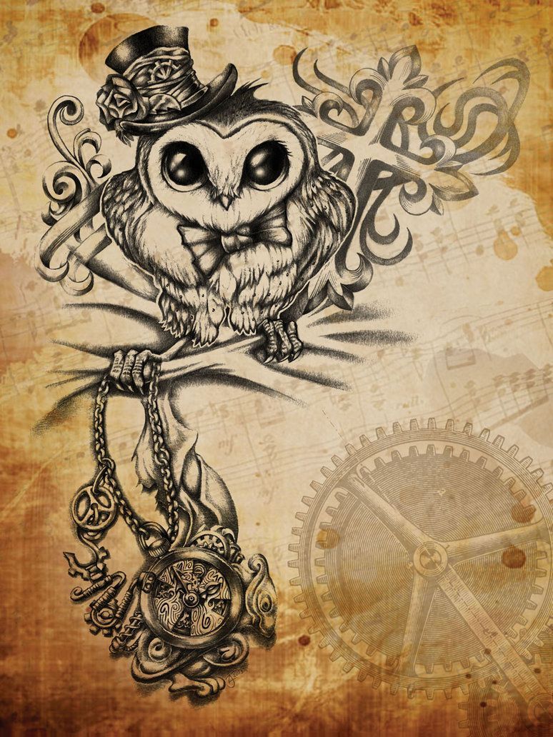 Steampunk Owl by ~Revenants1 on deviantART