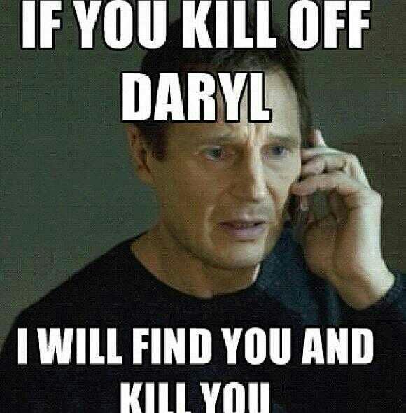 Surprisingly ( your all gonna hate me for this. ) i really dont care if daryl di