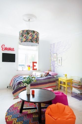 This room looks like my little girl! Is that even possible?…. it really does.