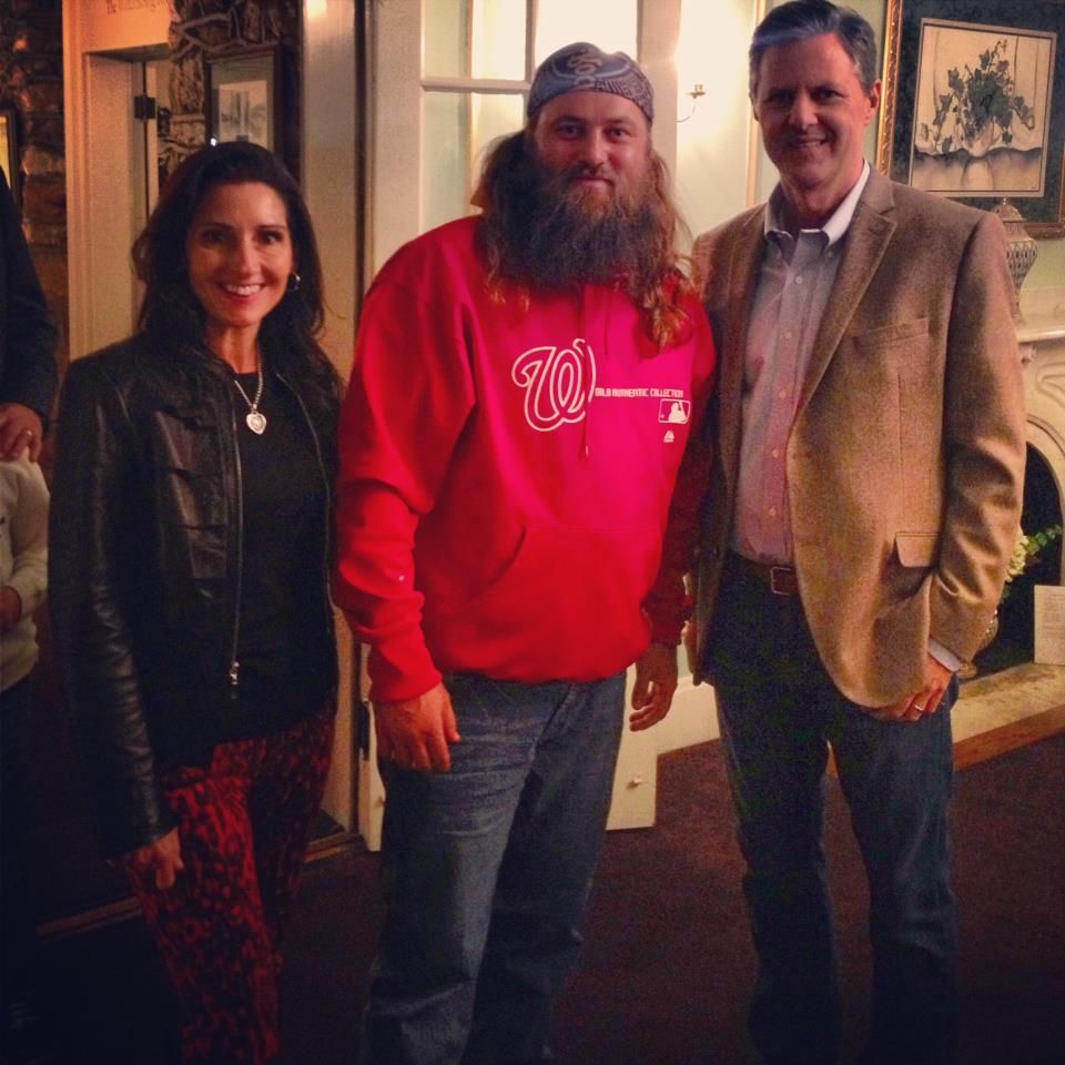 Willie Robertson visited Liberty University for the third time on March 9. #duck