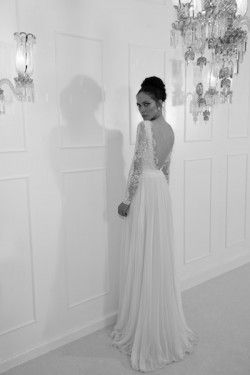 Yaki Ravid 5 Long Sleeve Lace Wedding Dress