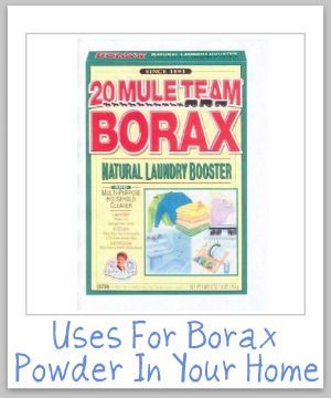 Borax Cleaners  I mixed Dawn and borax. I found the recipe somewhere and now can