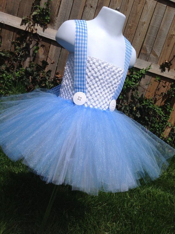 Dorothy Inspired Tutu Dress – Size Small