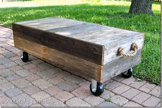 Guest Post: DIY Rustic Wood Coffee Table | Do It Yourself Home Designs & Furnitu