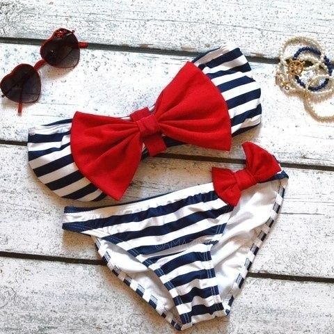 Nautical bathing suit — Perfect for Summer