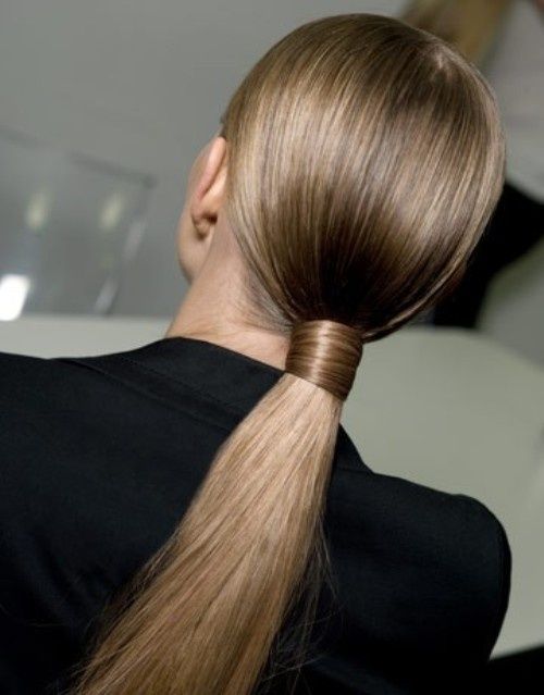 polished ponytail