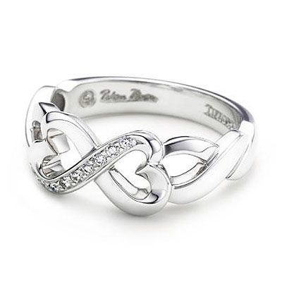 Tiffany & Co Charming Paloma Picasso Double Loving Heart Ring