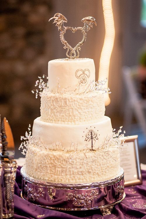Wedding winter cake