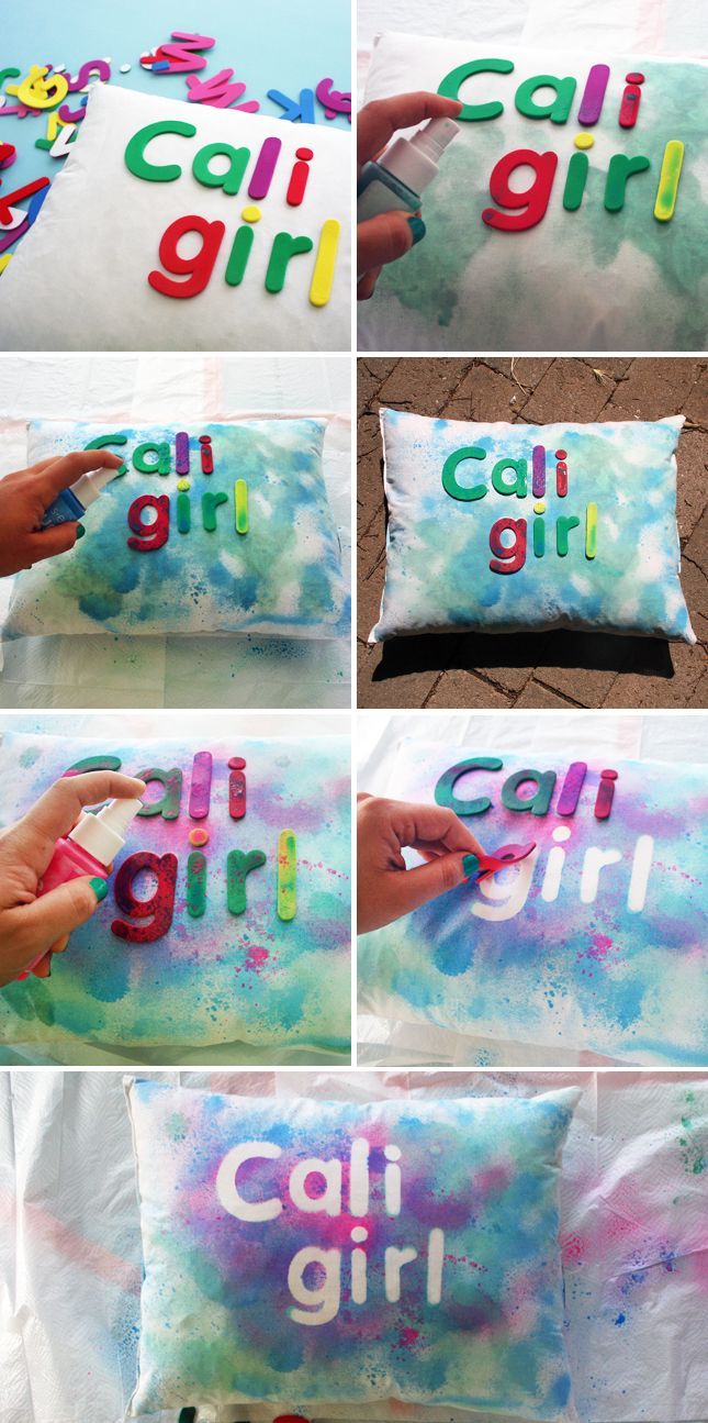 Easy Ways to Add Type to Pillows