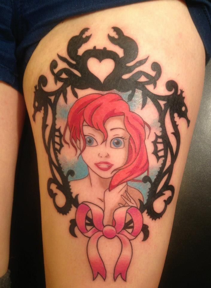 Little Mermaid tattoo
