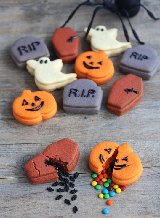 Better Than a Piata: Halloween Trick-or-Treat Cookies