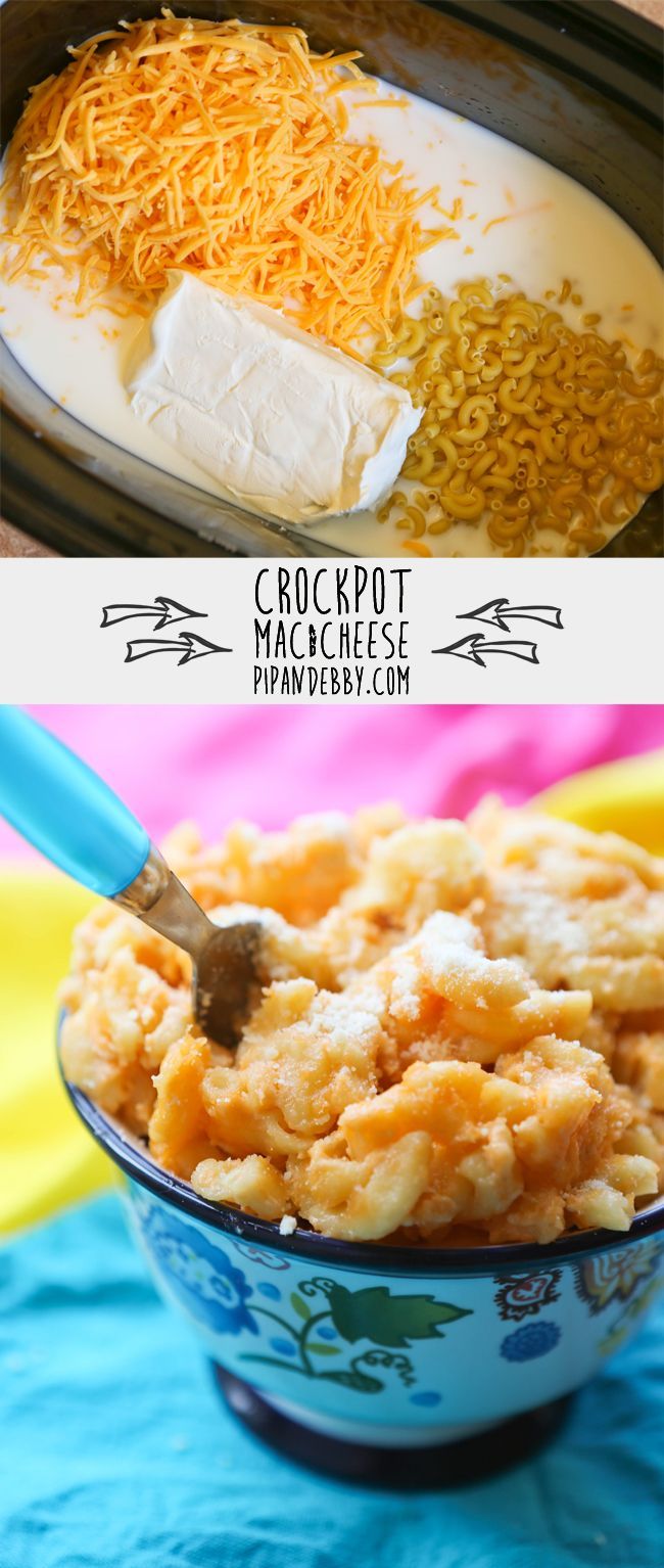Crockpot Mac & Cheese – only FIVE ingredients!!