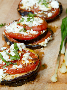 How To Cook Delicious Grilled Eggplant With Tomato And Feta | Things Every Colle
