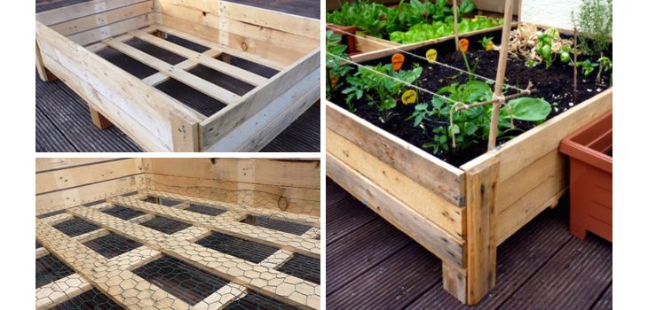 Pallet Planter Box – DIY Backyard Ideas on a Budget for Summer – Click for Tutor