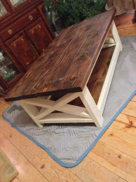 Rustic Coffee Table Success! | Do It Yourself Home Projects from Ana White DIY $