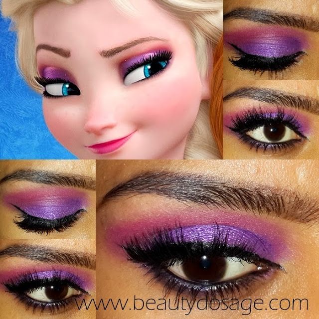 Beauty Dosage: The blog for Makeup and Beauty!: Elsa from Frozen Eye makeup Tuto