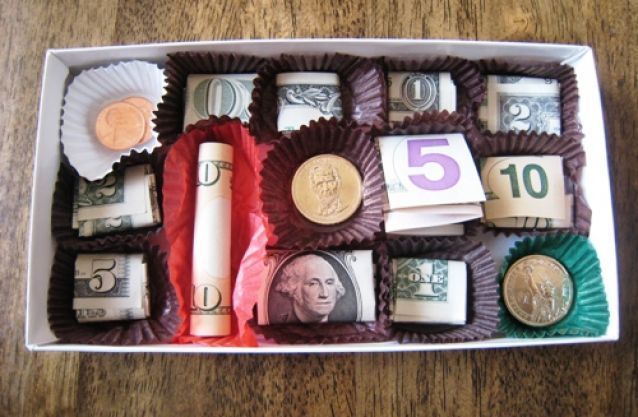 Box of Chocolates Money Gift – Tip Junkie