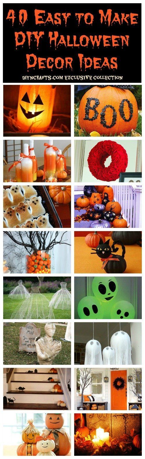 Halloween is a great time for decorating. Many people spend days, not to mention
